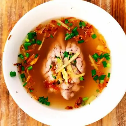 Hình ảnh ÓC HEO HẤP GỪNG 
