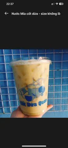 Hình ảnh Nước mía cốt dừa size L