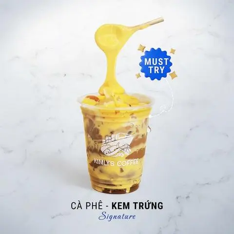 Hình ảnh Cà phê kem trứng dẻo