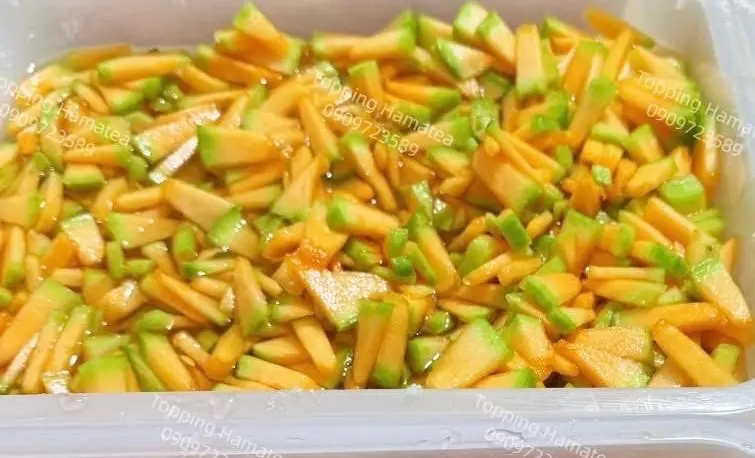 Hình ảnh trà dưa lưới ly 1000ml