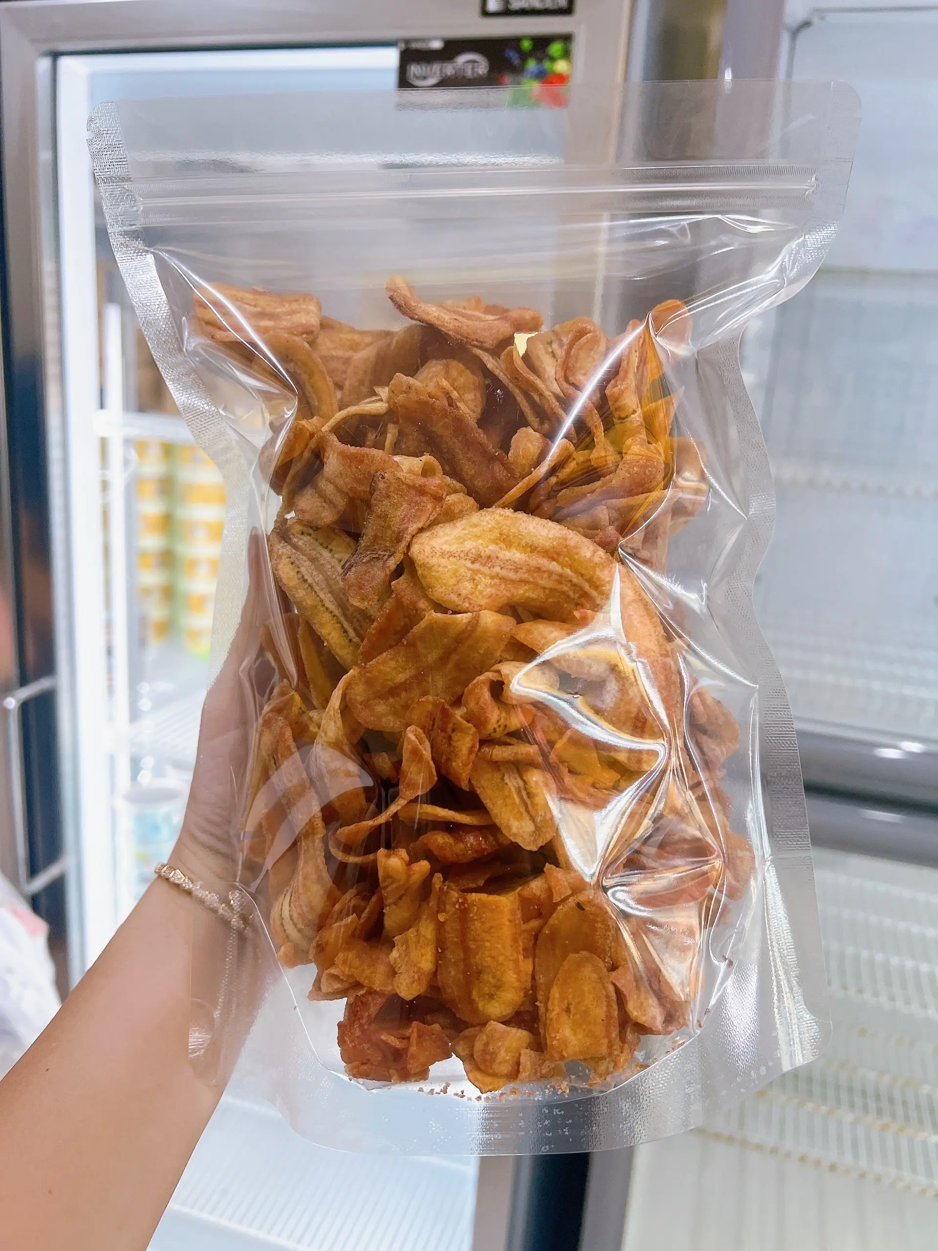 Hình ảnh CHUỐI SẤY KHÔNG ĐƯỜNG 500gr