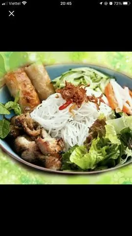 Hình ảnh Bún nem nướng chả giò