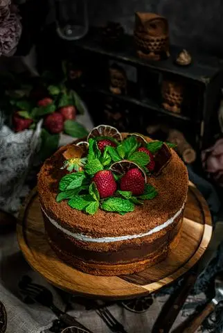Hình ảnh Hazelnut - Bánh kem lạnh hạt dẻ