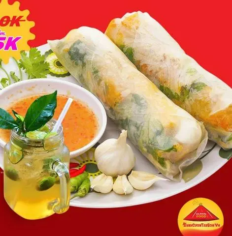 Hình ảnh Combo 2 Cuốn Sẵn Lụi Heo Vs Trà Tắc Mật Ong