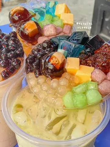 Hình ảnh Trà sữa Thái xanh