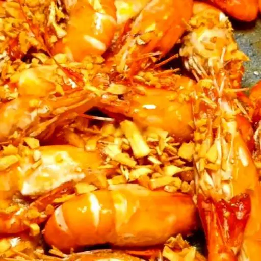 Hình ảnh Tôm càng xào bơ tỏi