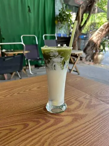Hình ảnh sữa chua mattcha