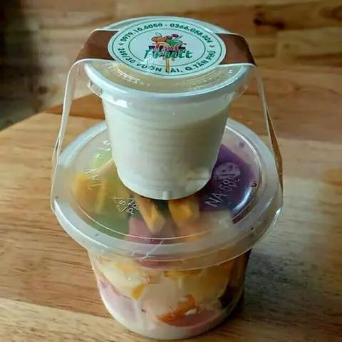 Hình ảnh Yaourt phô mai trái cây