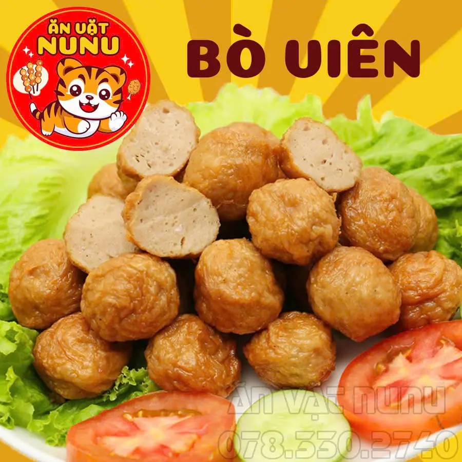 Hình ảnh Bò Viên Chiên 