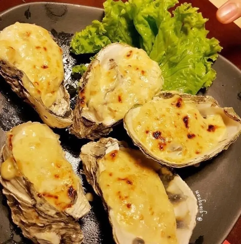 Hình ảnh Hàu sữa nướng phomai