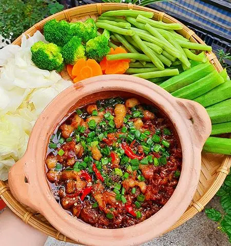 Hình ảnh Cơm Kho Quẹt Tôm Thịt