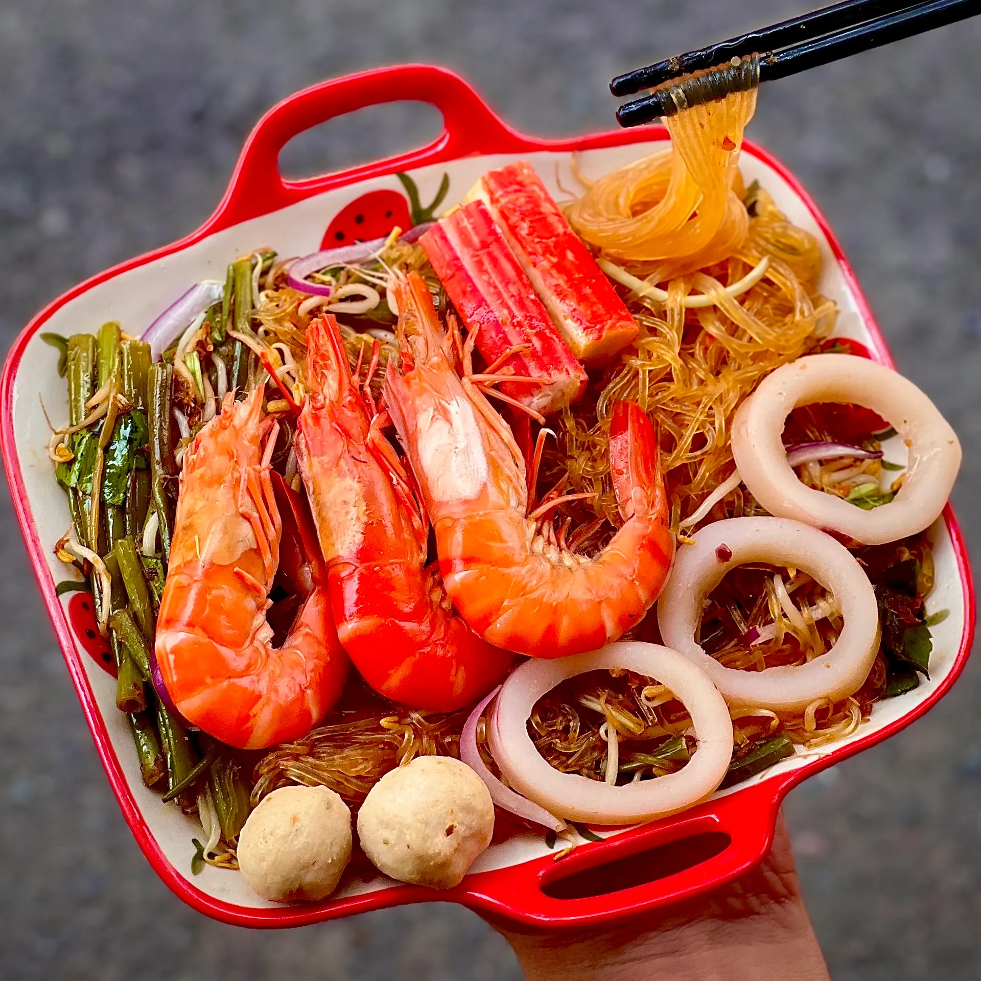 Hình ảnh Miến Trộn TomYum Hải Sản