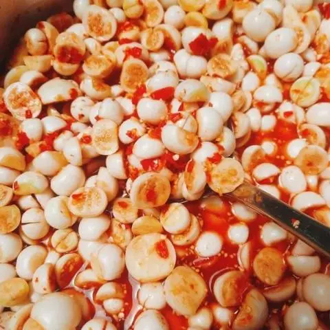 Hình ảnh Cà pháo ngâm chua ngọt