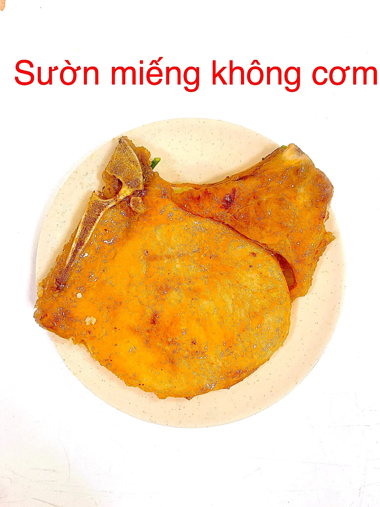 Hình ảnh Sườn Miếng Không Cơm 