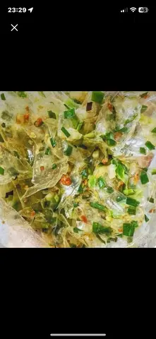 Hình ảnh Bánh Tráng Mỡ Hành Truyền Thống