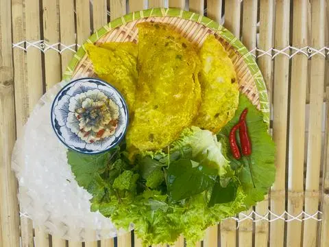 Hình ảnh Bánh Xèo Chay ( phần 2 cái )
