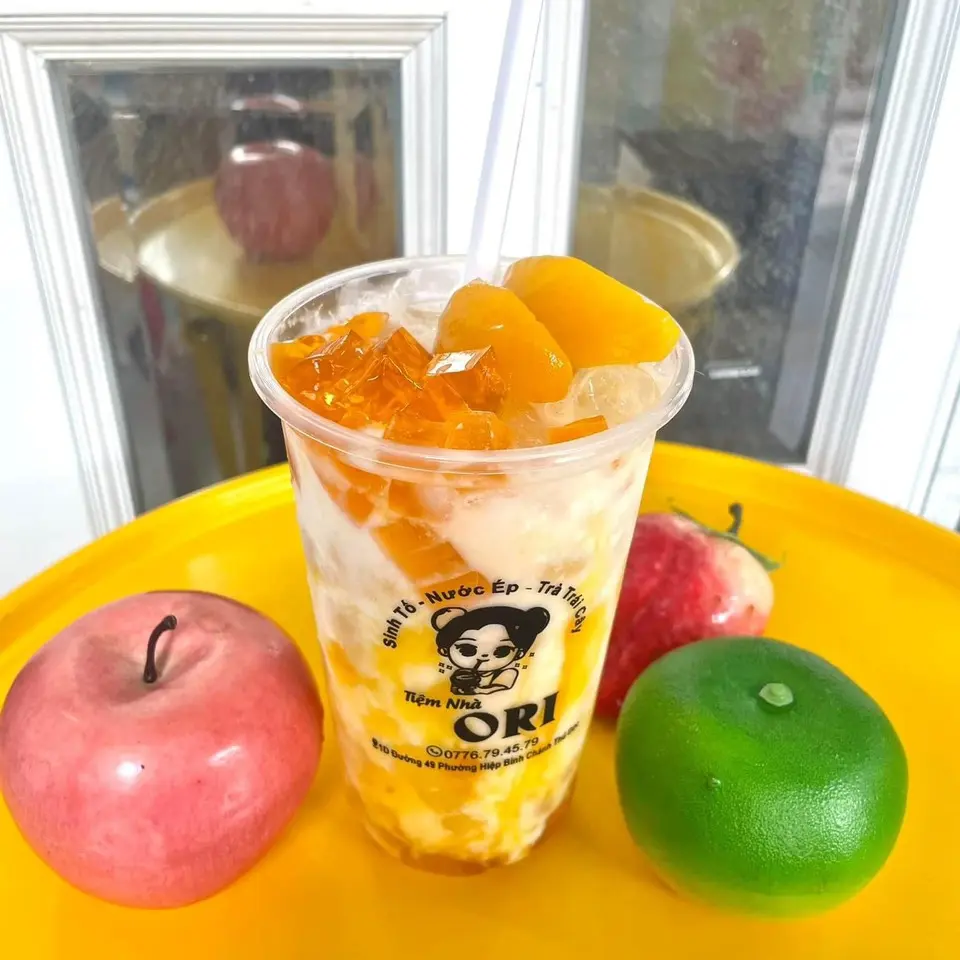 Hình ảnh Sữa chua đào