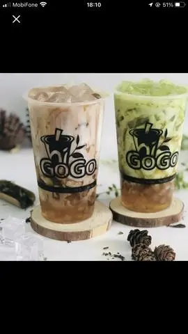 Hình ảnh Sữa tươi matcha trân châu đường đen