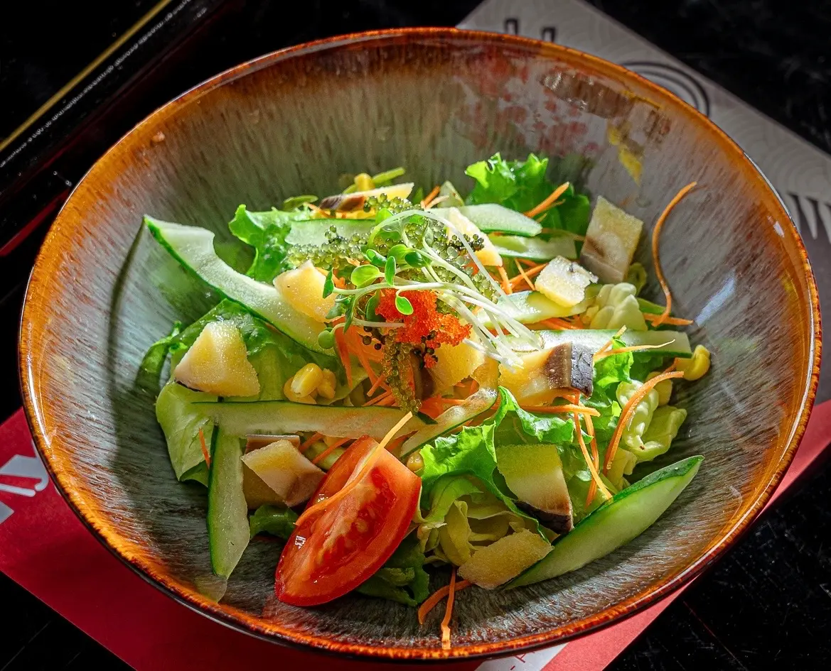 Hình ảnh Salad Cá Trích Và Cá Hồi