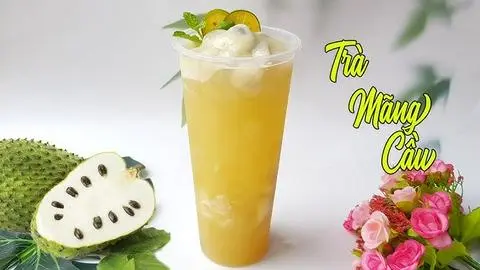 Hình ảnh Trà Mãng Cầu  ( Ly  700ml size L  )