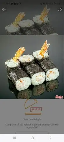 Hình ảnh Maki Ebi (Cuộn Tôm)