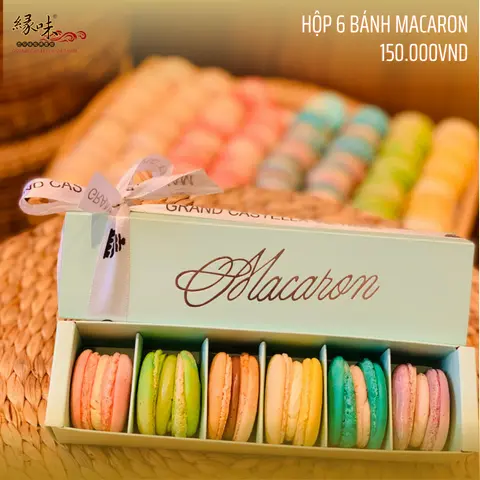 Hình ảnh Hộp 6 bánh macaron 