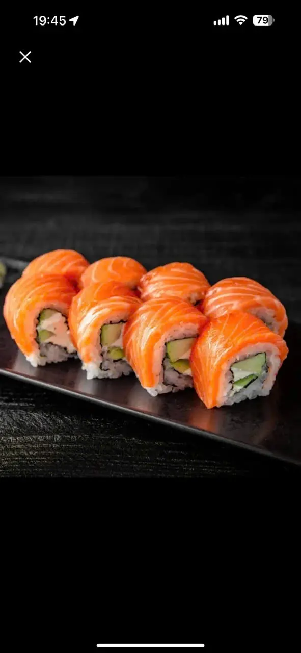 Hình ảnh Cuộn Phô mai phủ Cá Hồi _ roll