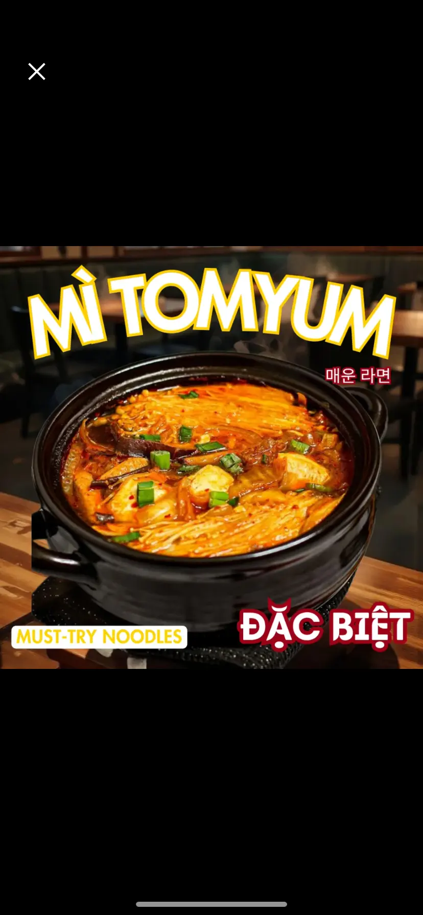 Hình ảnh MÌ TOM YUM CHAY ĐẶC BIỆT