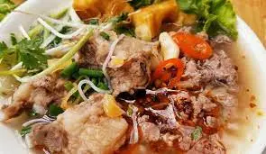 Hình ảnh Bún xương bò + chả