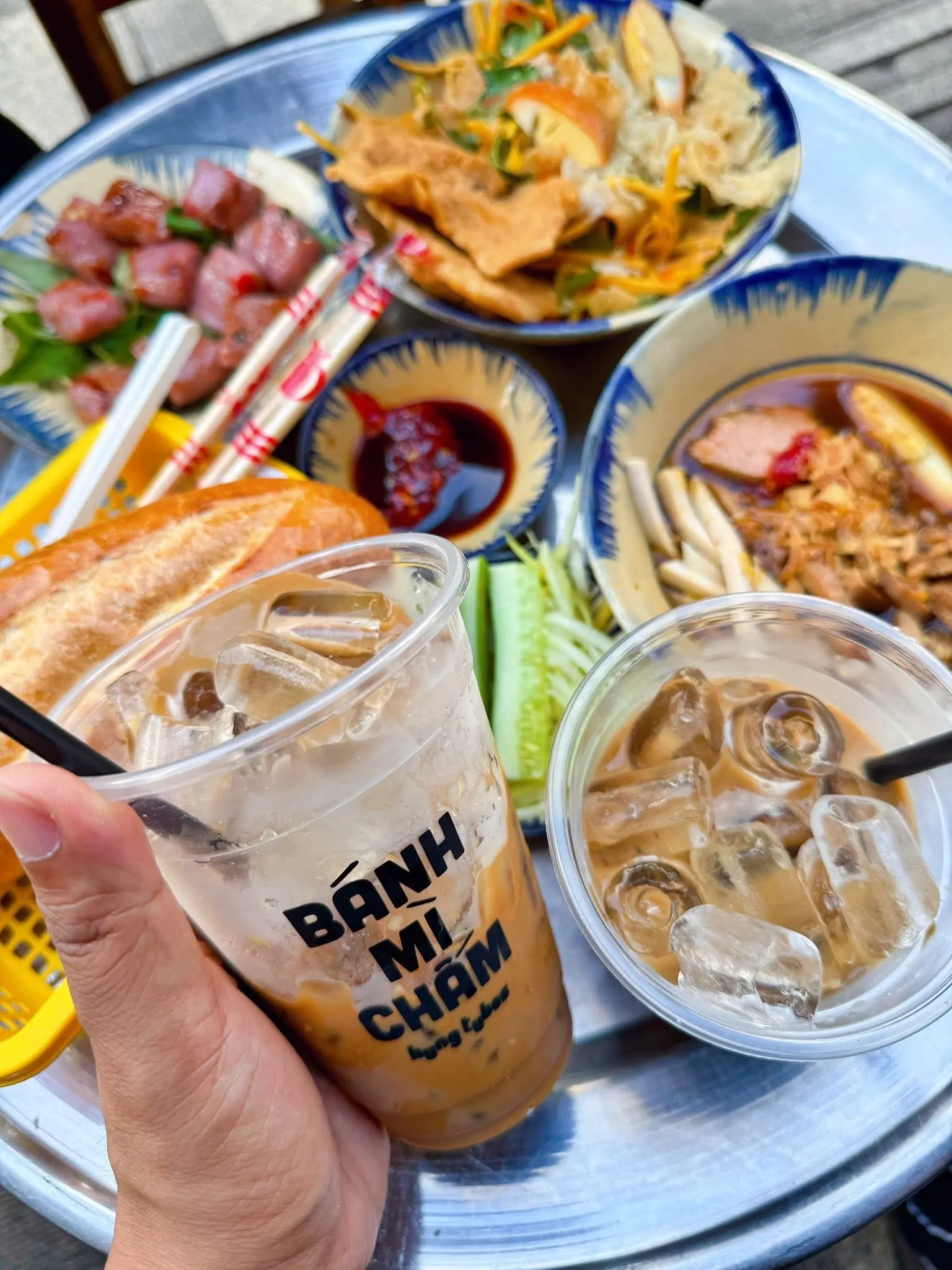 Hình ảnh Combo 5 (Gỏi Quy Nhơn + Chả cá cuốn rau răm)