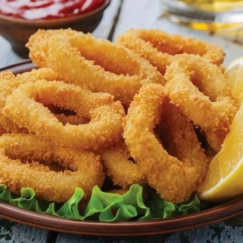 Hình ảnh Mực Vòng Nugget