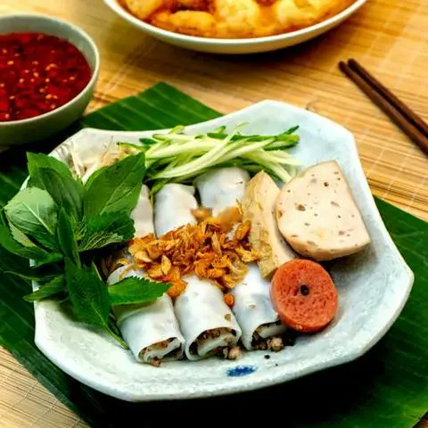 Hình ảnh Bánh cuốn đầy đủ 
