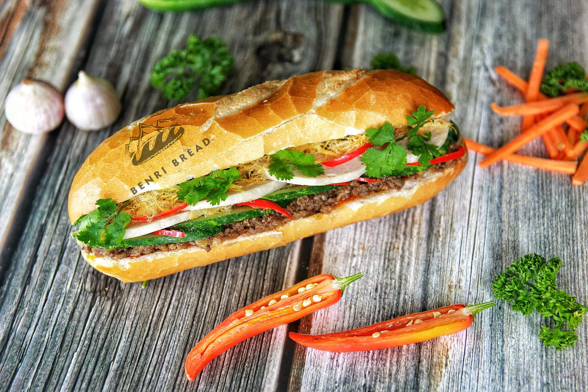 Hình ảnh Bánh mì patê Gia Lai - super nhân 