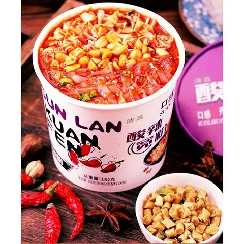 Hình ảnh •Miến Dẹt Khoai Lang Trùng Khánh[1 hộp 182gr]