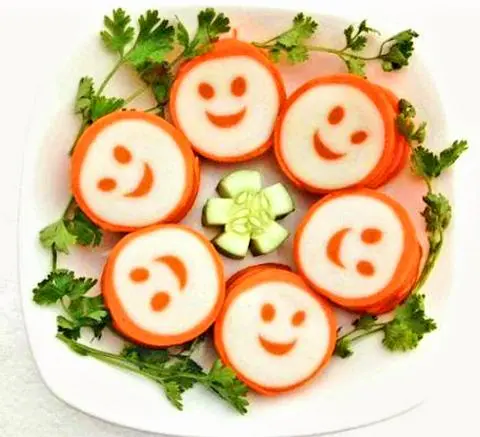Hình ảnh Surimi Hình Mặt Cười- 3 miếng 