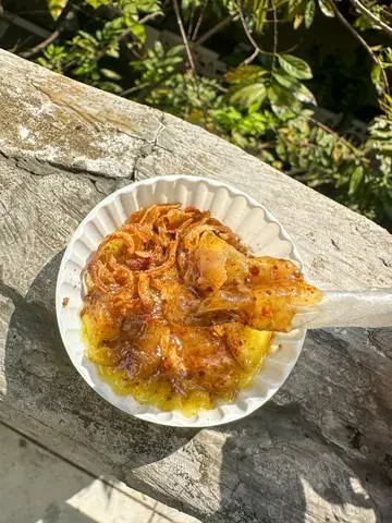 Hình ảnh BÁNH TRÁNG BƠ MUỐI HÀNH PHI