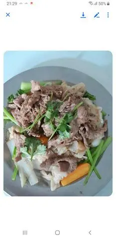 Hình ảnh Hủ tiếu xào 1 xúc xích 1 opla 
