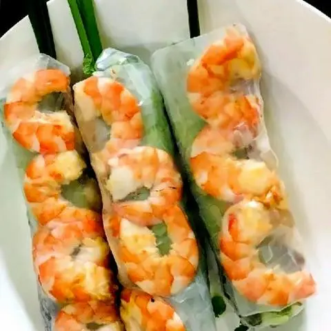 Hình ảnh Gỏi Cuốn (Tôm Đặc biệt) Tôm Nhiều. Chấm Nước mắm