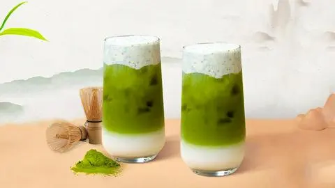Hình ảnh Matcha latte đá