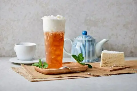 Hình ảnh Hồng Trà Sủi Bọt 