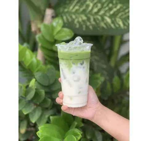 Hình ảnh Matcha sữa gấu