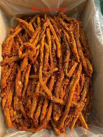 Hình ảnh khô bò que túi 200gr