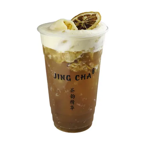 Hình ảnh Trà ô long vải chanh đào