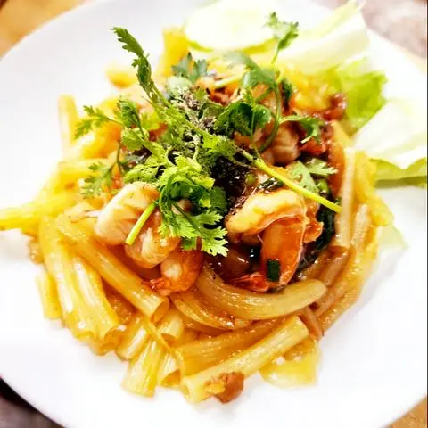 Hình ảnh Nui xào tôm