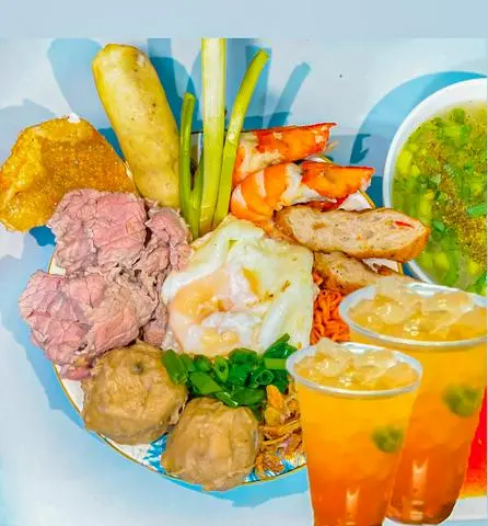 Hình ảnh COMBO 2 MÌ TRỘN HẺM ĐẶC BIỆT + 2 TRÀ TẮC SIÊU TO