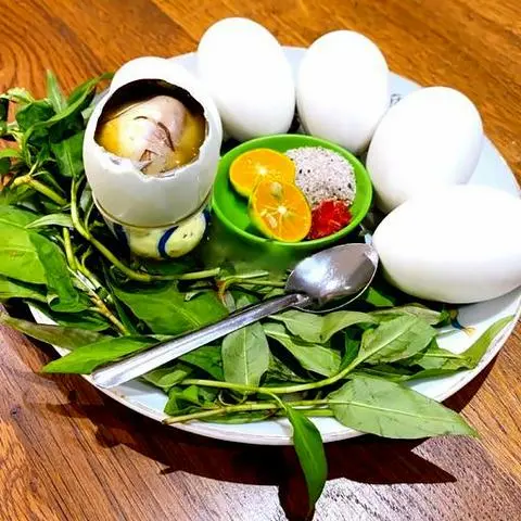 Hình ảnh Hột Vịt Lộn Luộc 1 Phần 3 Quả