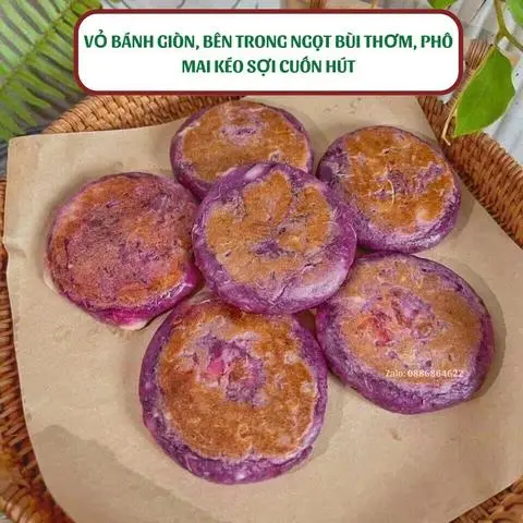 Hình ảnh Bánh khoai lang tím phô mai
