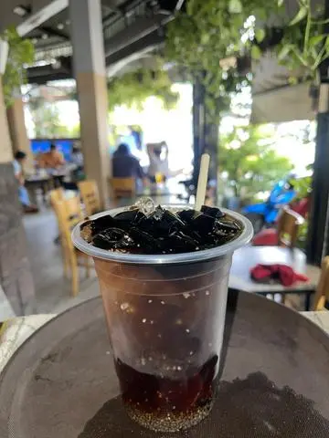 Hình ảnh trà bí đao sương sáo hạt chia 