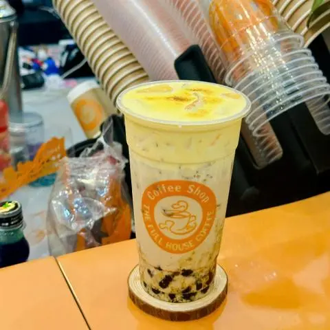 Hình ảnh Trà sữa kem trứng nướng