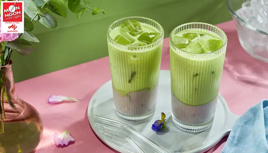 Hình ảnh Matcha Latte Khoai Môn
